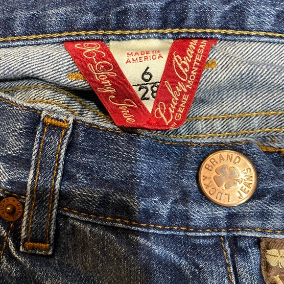 Lucky Brand Lil Fleur Jeans size 6 - Picture 2 of 8